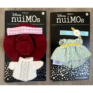 Disney nuiMOs Collection #5 Knit Sweater Hat Scarf Cottage Core Dress NEW Outfit